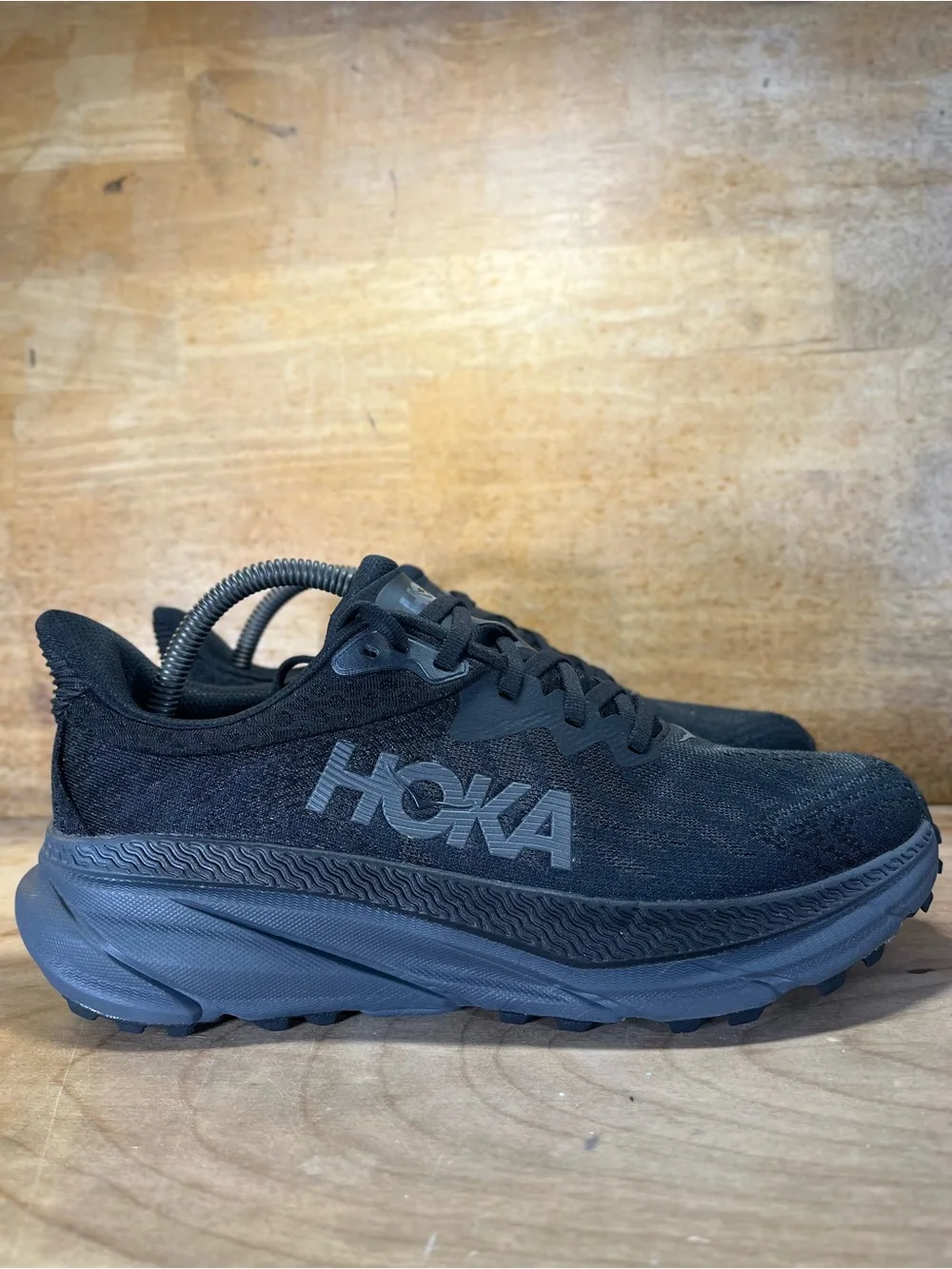Hoka One One Challenger ATR 7 Womens Size 8.5 Wide Trail Running Shoes Black